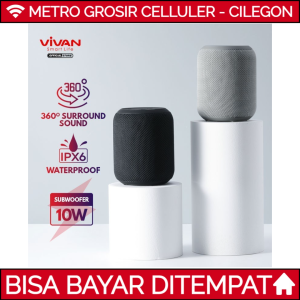 VIVAN VS12 Wireless Speaker Bluetooth Surround Sound HiFi Waterproof Portable Original