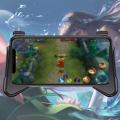 Mobile Game Controller Gamepad Mobile Game Handle Adjustable Mobile Gaming Controller Grip With Triggers for Phones rational. 