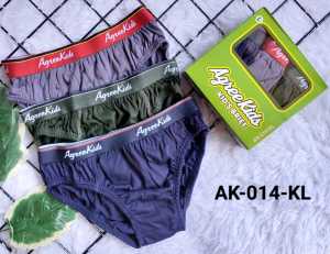 [3 pcs] CELANA DALAM ANAK LAKI-LAKI | CD AGREE KIDS KARET BOXER | AK.014.KL | TERBARU !!!