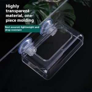 [COD] dgheg Aquarium Feeder With Strong Suction Cups Fish Tank Feeder Aquarium Feed Ring Fish Tank Station Floating Food Tray Feeder