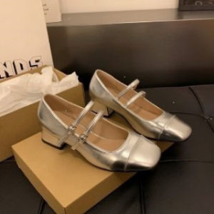 [Free Shipping] Plus-Size Pointed-Toe High Heels For Women 2026 Spring/Autumn New Collection Fashionable And Versatile With A Hollow Design Wedge Heel And Single-Strap Buckle