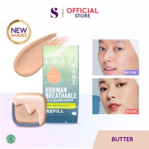 SOMETHINC HOOMAN Breathable UV Cushion Cover SPF 35 PA++++ Cushion Matte Finish