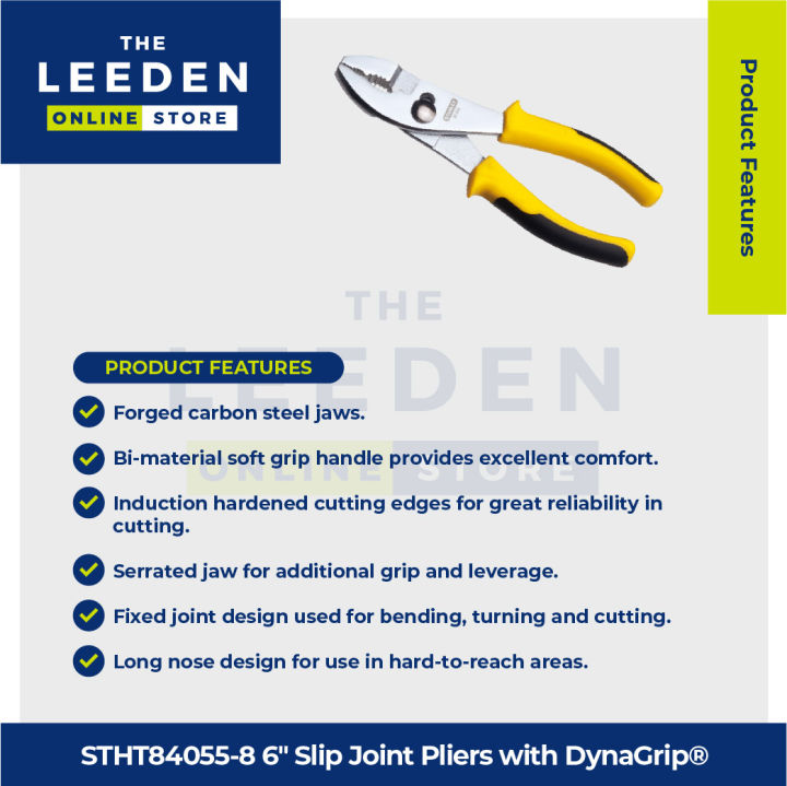 Stanley%20STHT84055-8%206"Slip%20Joint%20Pliers%20-%20Image%202