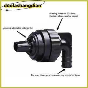 [Duola] หัวฉีดอเนกประสงค์สำหรับตู้ปลาหัวฉีดแบบปากเป็ดน้ำแบบหมุนได้อเนกประสงค์