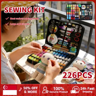 226pcs Sewing Kit With Sewing Supplies And Accessories Threads Needle And Thread Kit Products For Small Fixes