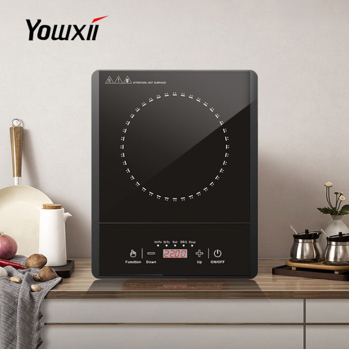 YOWXII🔥High quality Induction cooker stove inverter household 2200W