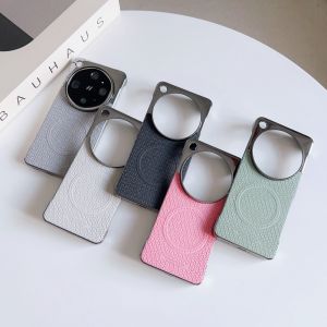 For OPPO Find X9 Ultra Case Luxury PU Slim wireless charging Protective Back Cover Case For Find X9 Ultra Phone Shell