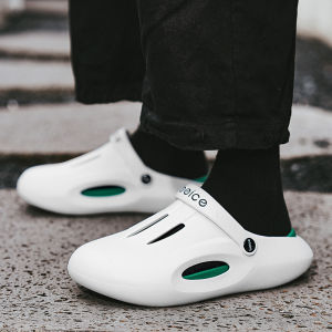 IEAGO Original Men Women Hollow Out Platform Sandals (send from Philippines warehouse Manila) Summer Waterproof EVA Beach Slippers Anti Slip Thick Bottom Sliders