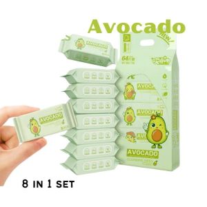 8 IN 1 Mini Baby Wipes Wet Wipes Wet Tissue Travel Outdoor Spot Mini Wet Wipe