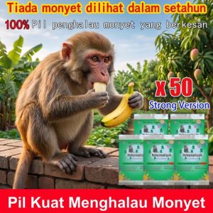 Monkey repellent pills are effective for 15 years and are monkey-free within a 10000-meter radius Plant-based formula