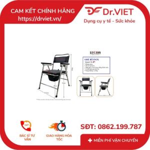 Ghế bô inox gấp gọn LUCASS G-87