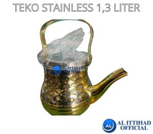 TEKO ARAB STAINLESS 13 LITER CERET ANTI KARAT TERMOS