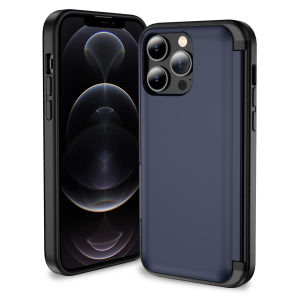Kisscase Ốp lưng điện thoại Bọc thép doanh nhân khe cắm thẻ dành cho iPhone 15 14 13 12 11 Pro Max Plus Ốp Ốp lưng cho iPhone chống sốc chống rơi chống sốc hình vuông mờ mờ toàn diện bằng nhựa PC cứng 15 14 13 13 12 11