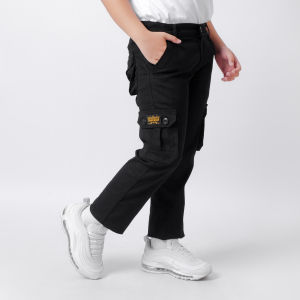 Zweckout Label - Celana Cargo Panjang Anak Laki-Laki Usia Tanggung 0-12 Tahun Mocca