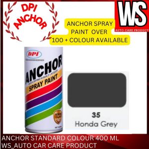 DPI ANCHOR Aerosol Spray Paint Standard Colour Color Quick Drying 400mL Cat Semburan 手摇喷漆罐
