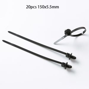 SAVVYSHELF 20/50100Pcs Self-Locking Nylon Universal Cable Tie Buckle Nylon Buckle Cable Tie Retainer Tie Holder Multipurpose Heavy Duty Nylon Zip Ties Car Daily Repair