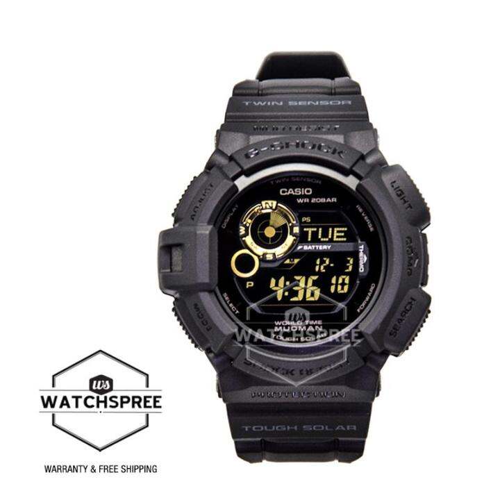 G shock deals mudman black