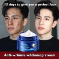 【Original】Men Face Cream Facial Whitening Cream Anti-Aging Moisturizer Anti Wrinkle Facial Skin Care Men Skin Tone 男士面霜面部美白120g. 