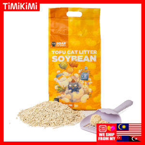 SOAR Tofu Cat Litter Natural Plant Flushable Tofu Cat Litter 6L 2kg Tofu Cat Litter Control Odor And Keep Air Fresh