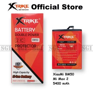 Baterai XTRIKE Double Power XiaoMi Mi Max 2 BM50 Batre Batrai SEIN Handphone HP Xiao Mi BM 50