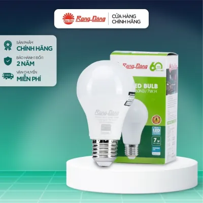 Bóng đèn LED BULB tròn 7W 9W 12W Rạng Đông siêu sáng chính hãng
