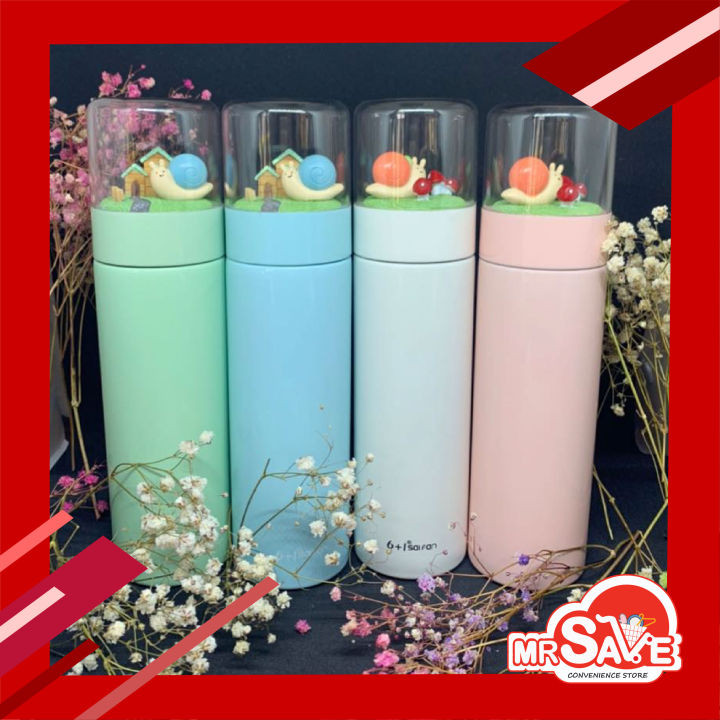 [MRSAVE] Thermos 320ML Eco-friendly Cute Snail Stainless Steel Thermos ...