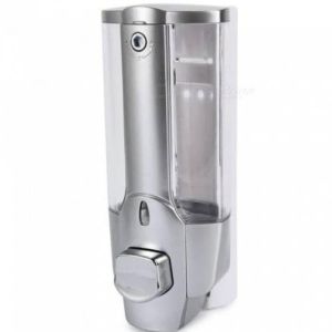 Dispenser Sabun Cair Single Dapat Kunci Tempat Hand Soap Key Lock Tube Double 1 Tabung Dinding WC