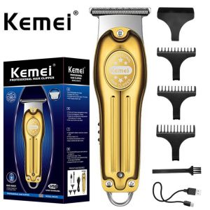 Alat Cukur Rambut Kemei Cukur Jenggot Trimer Kemei Cukuran KM-679
