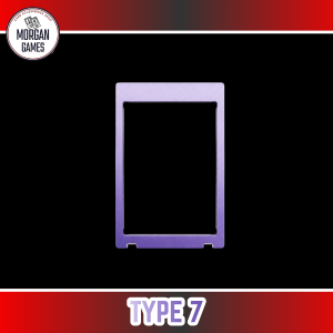 【Morgan Games】[Ready Stock] Dual Color Border Magnetic Case | Trading Card Holder & Protector