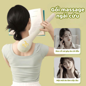 Búa Ngải Cứu Cầm Tay Massage Toàn Thân Giảm Đau Nhức Gậy Đấm Lưng Thảo Dược Khai Thông Kinh Mạch ENO - BMS01