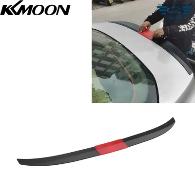 KKmoon Rear Trunk Spoiler Aerodynamic Part 3pcs Adjustable Universal Trunk Lip for Sedan