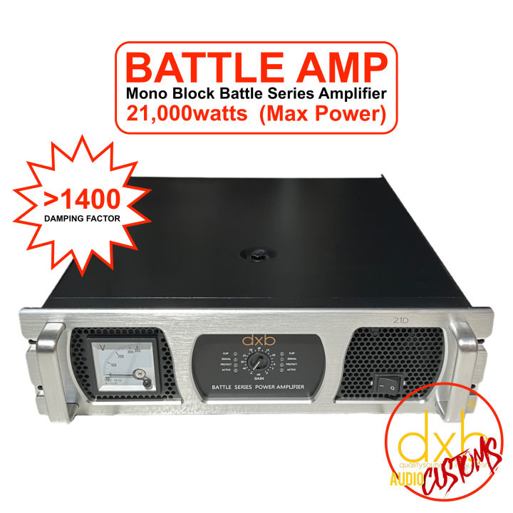dxb BATTLE AMPLIFIER (Mono Block) 2.1D Power Amplifier Lazada PH