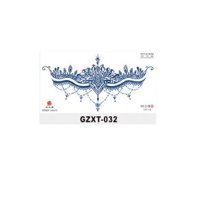 Herbal Juice Tattoo Sticker Flower Chest Semi Permanent Fruit Juice Tatoo for Chest Feet Back Legs Fashion Art Sticker h260819