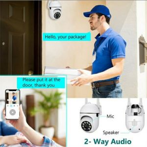 IP CAM KAMERA V380 PTZ MINI 8MP CCTV WIRELESS HASIL TERJAMIN BAGUS / CCTV OUTDOOR IP CAMERA