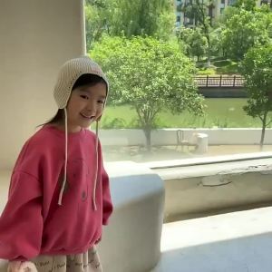 Kids sweatshirts inner Fleece Tops cartoon dog Boys and Girls cotton warm loose pullovers 1-6Years2026