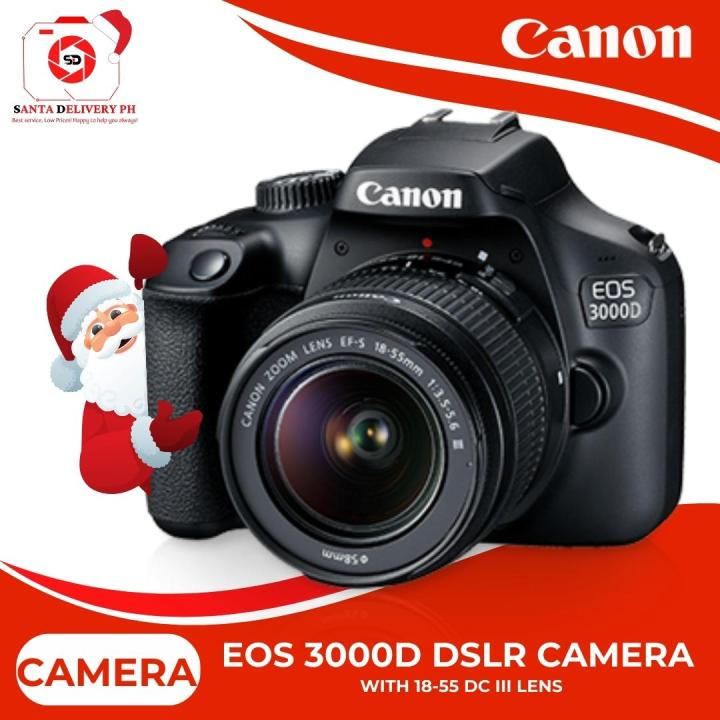Canon EOS 3000D with EF-S 18-55mm
