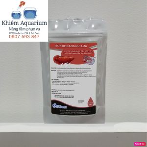 Cám Bessn Flower Horn thức ăn hỗ trợ lên màu lên đầu và giàu Vitamin cho cá la hán hạt 2mm 280G