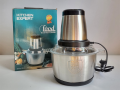 Máy xay thịt cối inox, máy xay mini công suất 2500w kèm 4 lưỡi dao không rỉ dung tích 2L xay thịt cực tiện. 