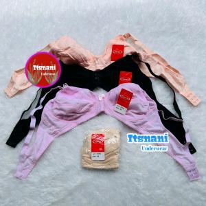 Bh Menyusui Sorex 8119 Tanpa Kawat Tanpa Busa | Bra Wanita Busui Bahan Katun Model Buka Tutup