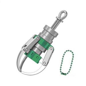 Mini Press Claw Keychain ABS Doll Machine Grab-clip Keyring Secure Holder For Key Backpacks Fun Simulation Accessories