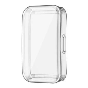 JANSIN TPU Soft Full Screen Protector Case Shell Edge Frame For Huawei Band 8 Smart Watch Case huawei band 7/band 6*6 pro/Huawei Watch FIT 2/Fit new Strap Protective Bumper Cover Accessories