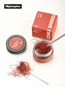 VEpiaopiao细红干辣椒丝13g Chili Shreds Shredded Chili Peppers 中西餐装盘轻食装饰不辣