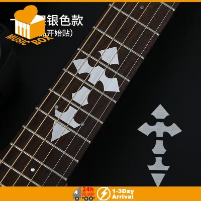 1PC Guitar Inlay Decals Fretboard Sticker For Electric Acoustic Bass Thin Sticker Guitar Accessories
