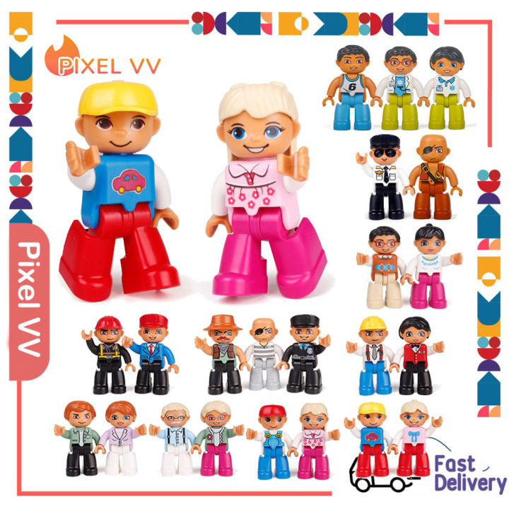 Lego Minifigures Doll Characters Building Block Figure Toys Gifts