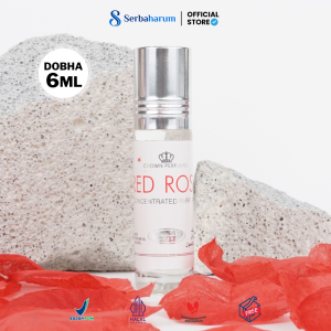 Parfum DOBHA Aroma RED ROSE MAWAR 6ML Tahan Lama BPOM Original Non Alkohol