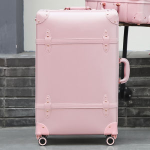 Urecity Retro Luggage For Travel Expandable Vintage Luggage Suitcase High-quality Business Trunk Suitcase For Women & Men 20/24/28Inches