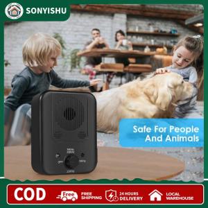 【New Arrival】 Dog Bark Stopper Ultrasonic Trumpet Outdoor Pet Training Aid with Remote Control Noise Reduction for Calm and Well-Behaved Dogs