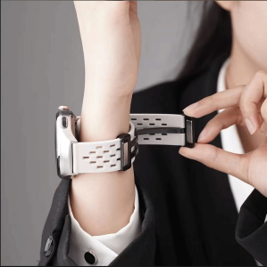 Magnetic Folding Buckle Band For Xiaomi Watch S4 41mm Silicone Strap For Xiaomi Watch S4 41mm Replacement Bracelet Watchband