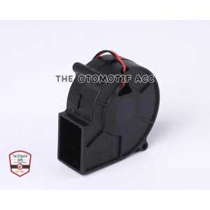 ORIGINAL Turbo Fan Mini Blower Model Keong 12V 5x5cm/Kipas Pendingin Lampu/Turbo Fan Air Flow Blower