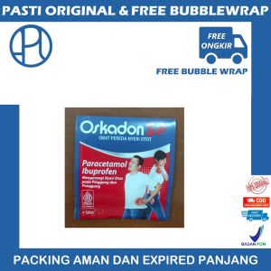 OSKADON SP STRIP ISI 4 Tablet Obat Pereda Nyeri Pinggang Oskadon SP Tablet Obat Pereda Nyeri Otot Strip isi 4 Tablet